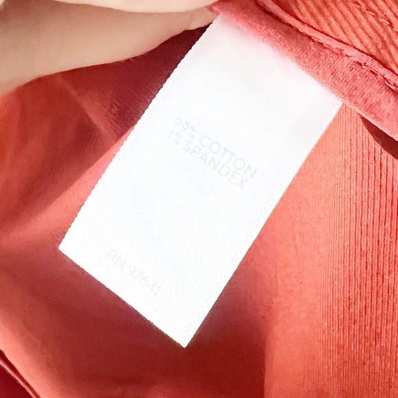 NEW J. Jill Rust Perfect Anorak Long Hooded Jacket S Twill Lightweight Cotton - Picture 7 of 8